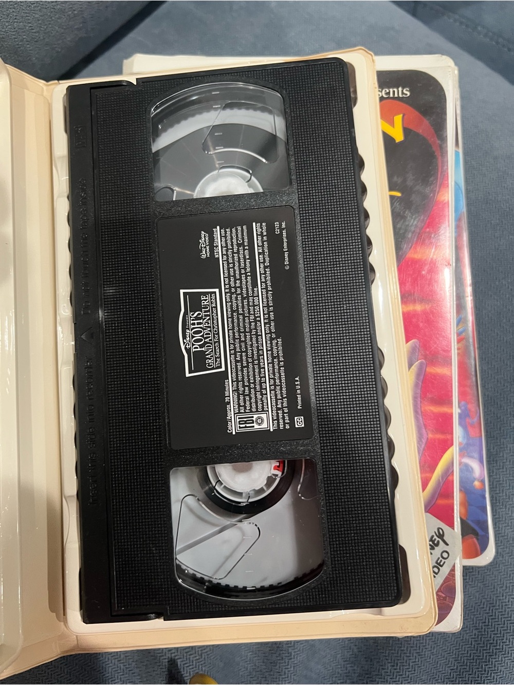 Disney VHS Set - Purple, Red, Blue Spines - Picture 3 of 7
